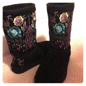 black tall ugg boots- never worn before